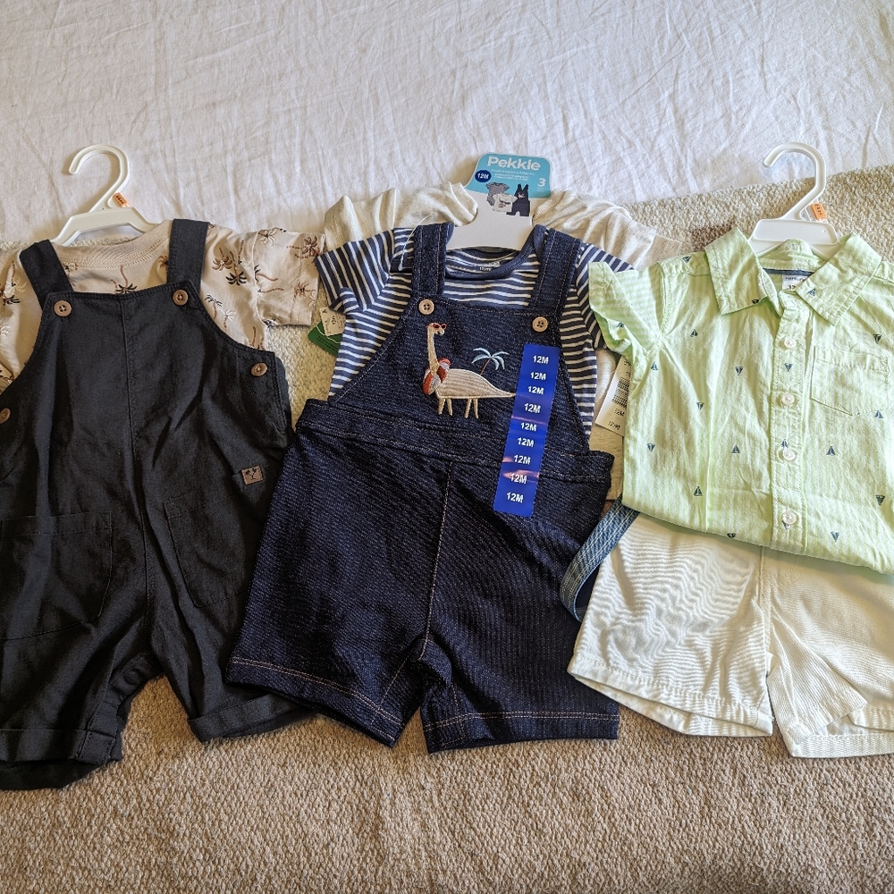 NWT 12 month Summer Clothes